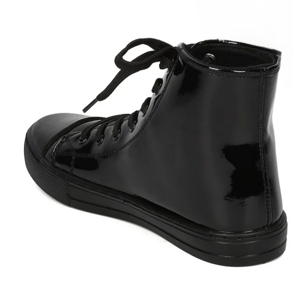 English Laundry Black High Top Sneakers - Picture 3 of 11